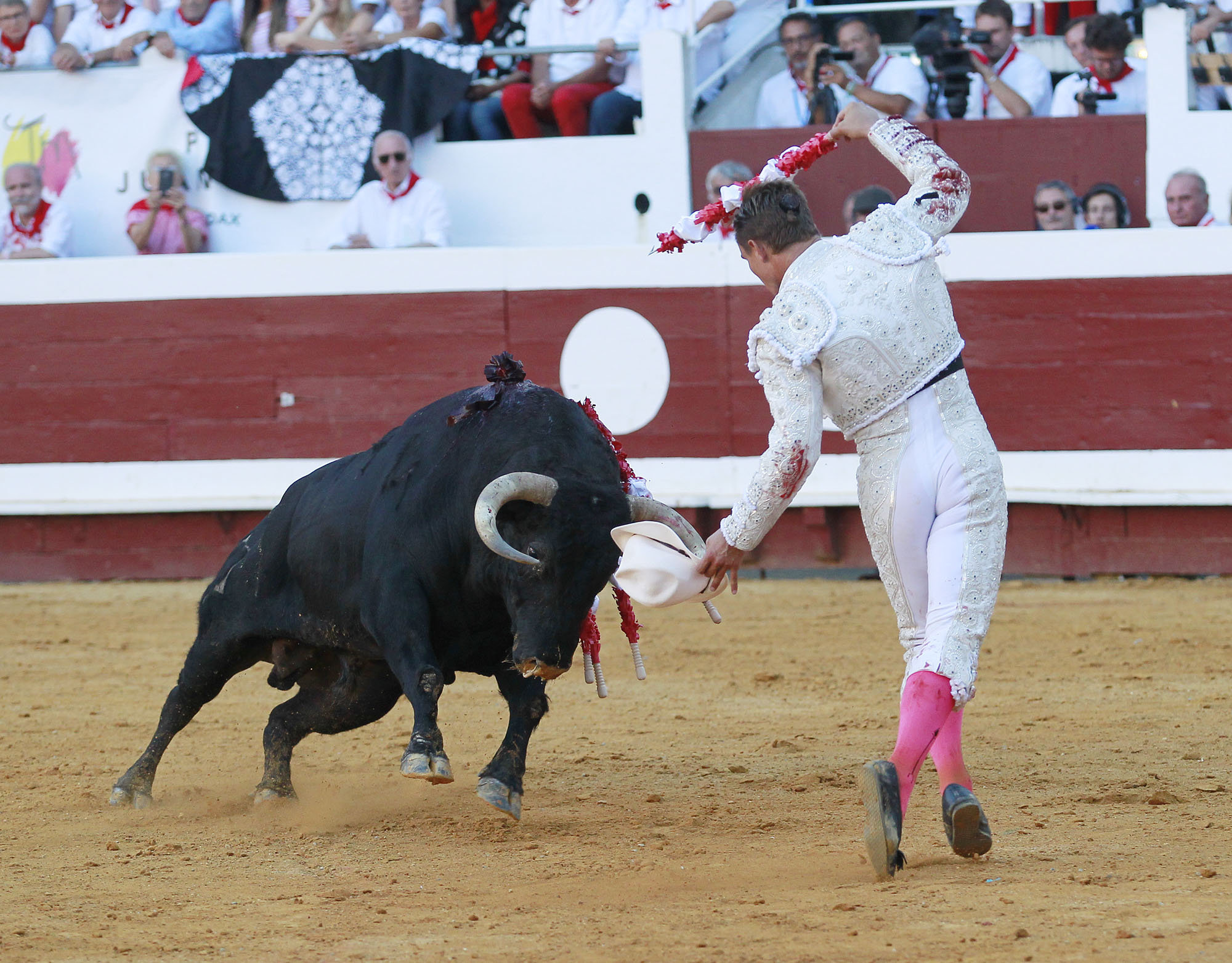 Dax (Francia). Martes, 14 de agosto de 2018. Toros de distintas ganaderías para Juan Bautista