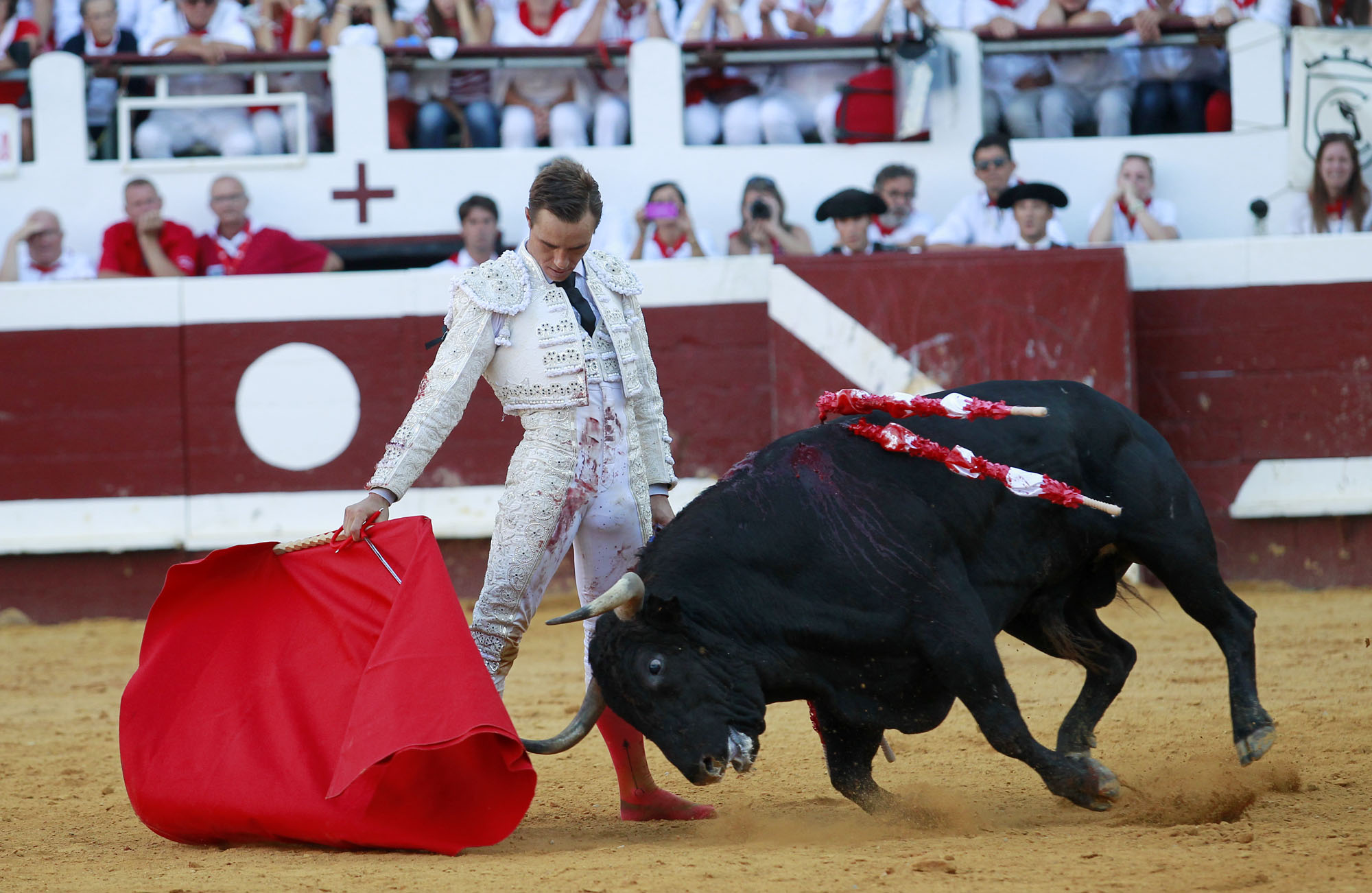 Dax (Francia). Martes, 14 de agosto de 2018. Toros de distintas ganaderías para Juan Bautista