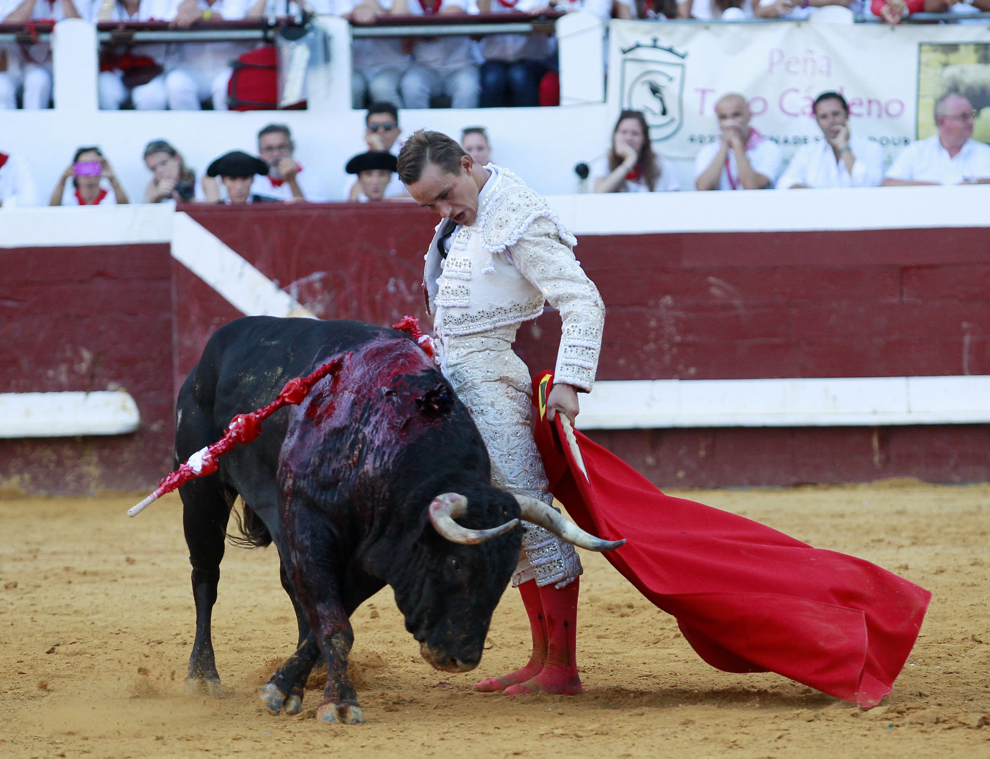 Dax (Francia). Martes, 14 de agosto de 2018. Toros de distintas ganaderías para Juan Bautista