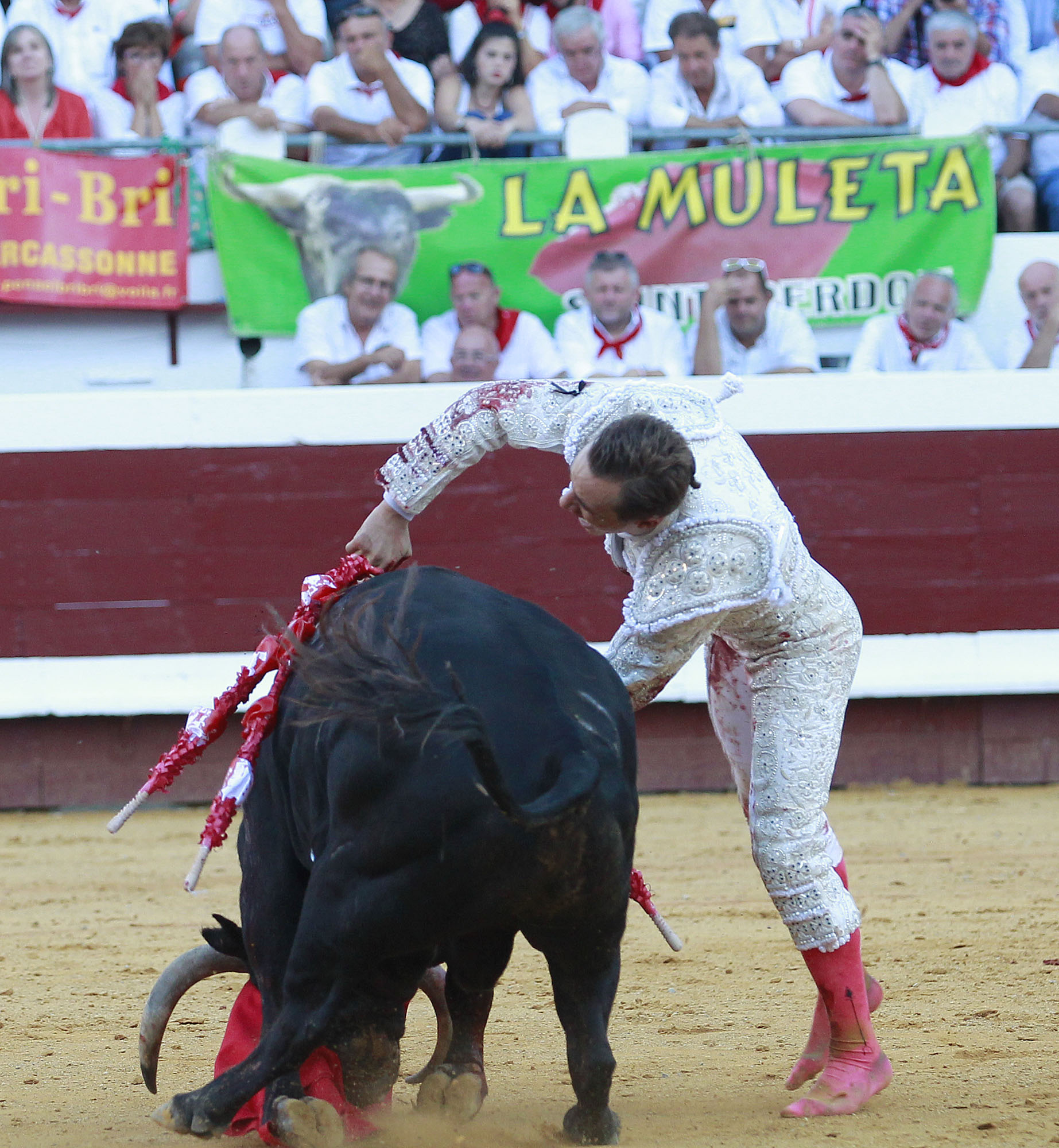 Dax (Francia). Martes, 14 de agosto de 2018. Toros de distintas ganaderías para Juan Bautista