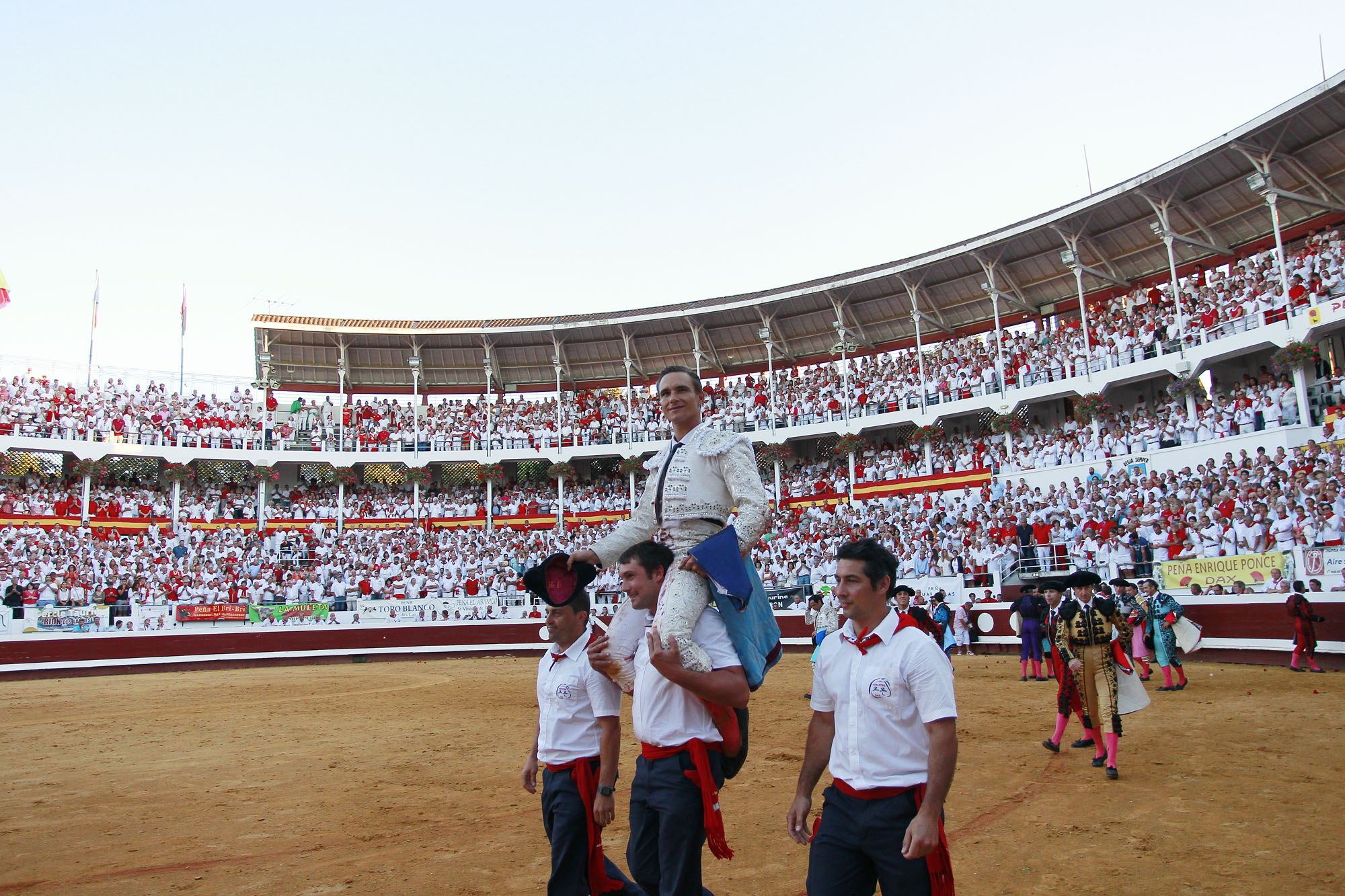 Dax (Francia). Martes, 14 de agosto de 2018. Toros de distintas ganaderías para Juan Bautista