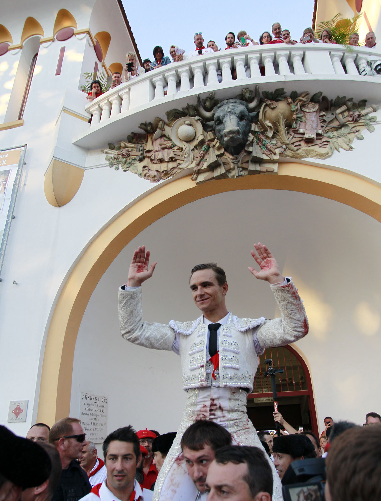 Dax (Francia). Martes, 14 de agosto de 2018. Toros de distintas ganaderías para Juan Bautista