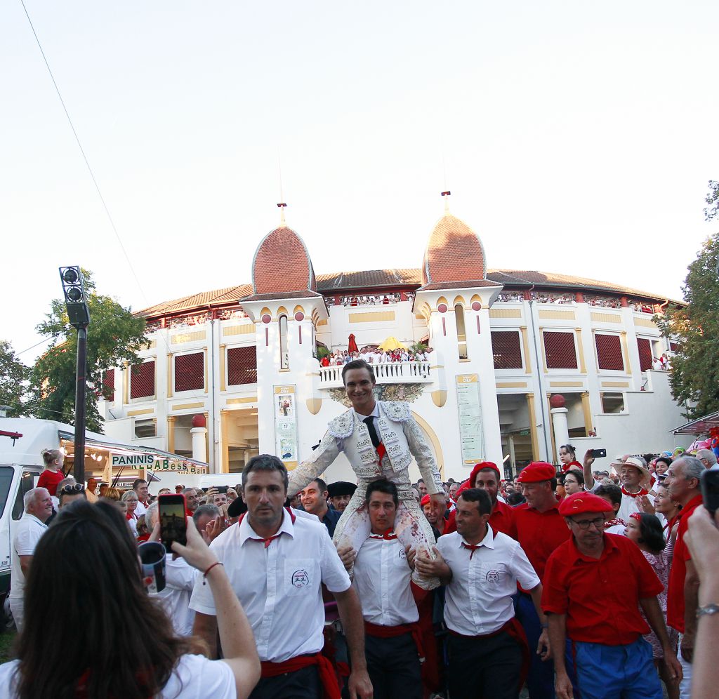 Dax (Francia). Martes, 14 de agosto de 2018. Toros de distintas ganaderías para Juan Bautista