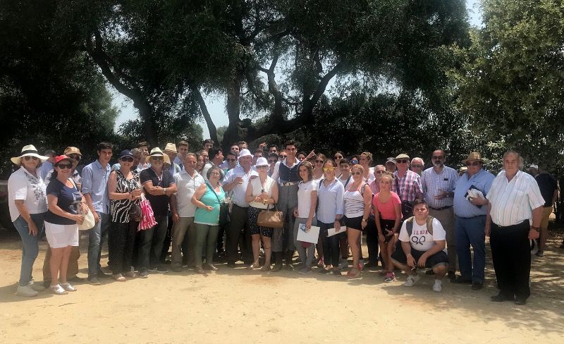 Más de 100 abonados de Málaga visitan Lagunajanda y Fuente Ymbro