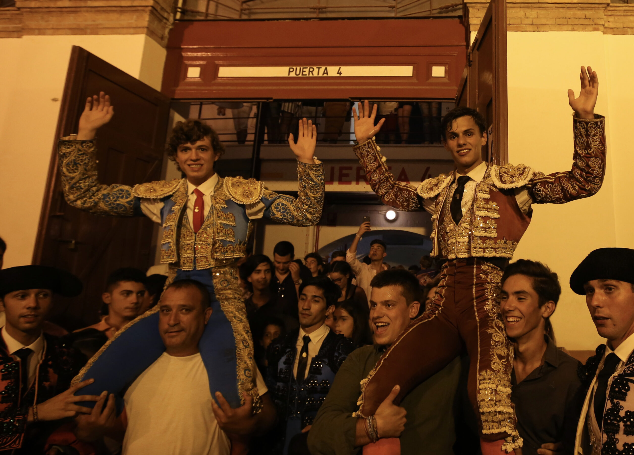 Jorge Martínez y Carlos Domínguez, a hombros en Málaga