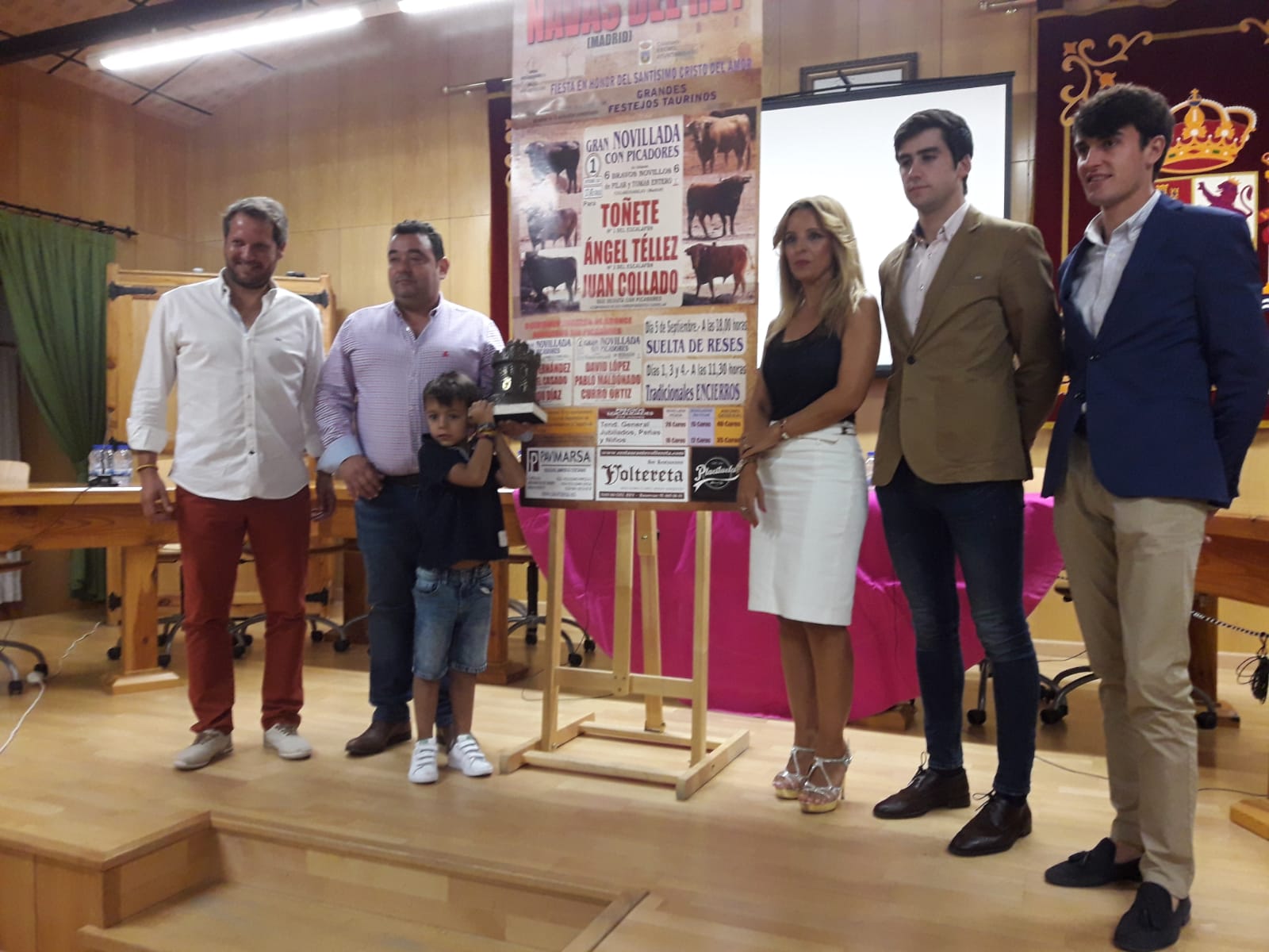 La feria de novilladas de Navas del Rey, con carteles