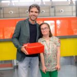 José Tomás visita la Asociación Síndrome de Down Burgos