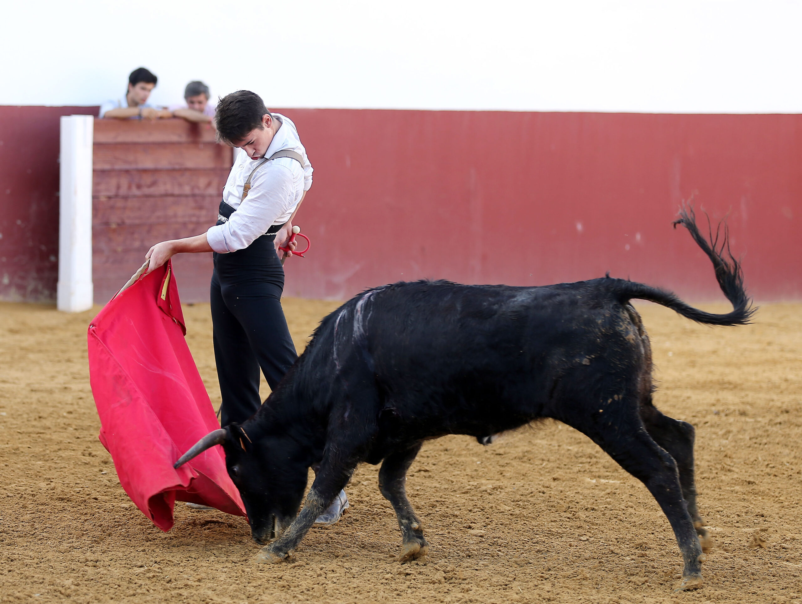 Pablo Mora y Juanito calientan motores en Fuente Ymbro