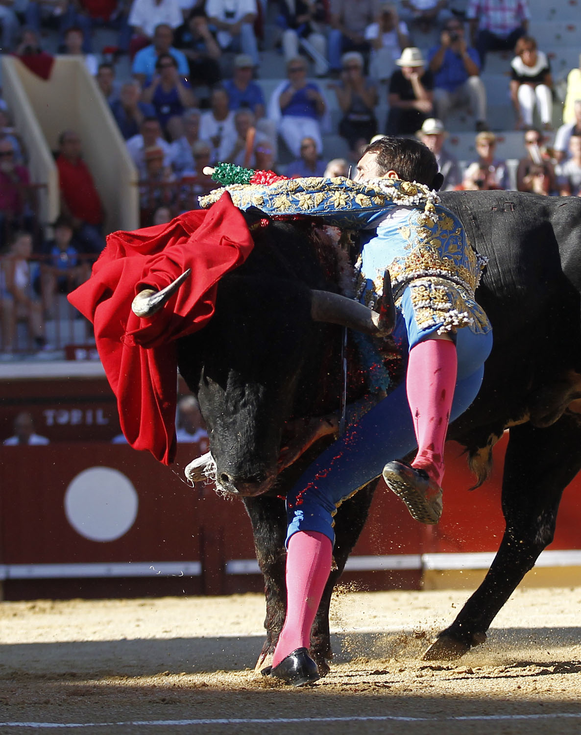 Cogida de Joubert en Rayona