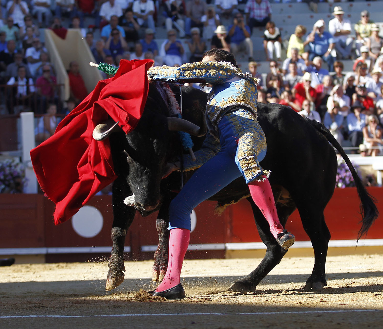 Cogida de Joubert en Rayona
