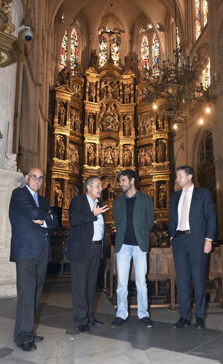 José Tomás visita la catedral de Burgos