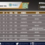 Madrid - Sorteo - Corrida de toros - Sábado 29 de septiembre de 2018