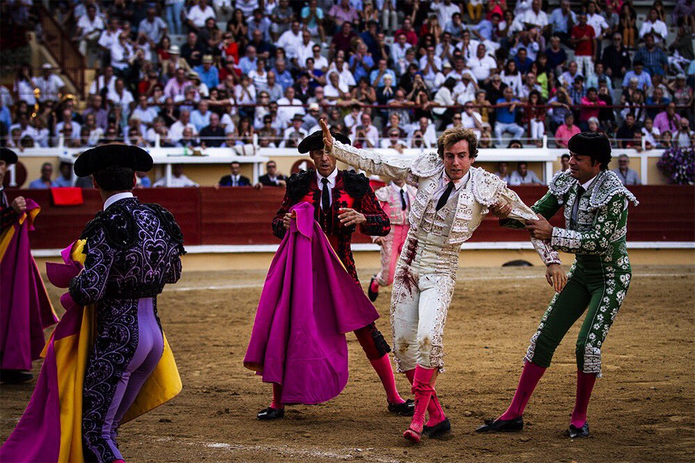 Bayona(Francia) - Cogida de Román - Domingo 2 de septiembre de 2018