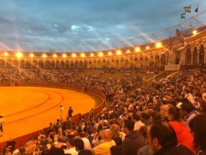 Sevilla, jueves 7 de junio de 2018. Novillada nocturna