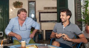 Thomas Joubert Con el doctor Richard.