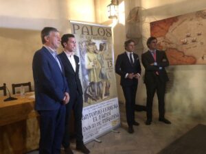 Acto de presentación del festejo en Palos de la Frontera