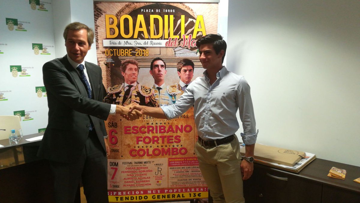 Corrida y festival en octubre en Boadilla del Monte