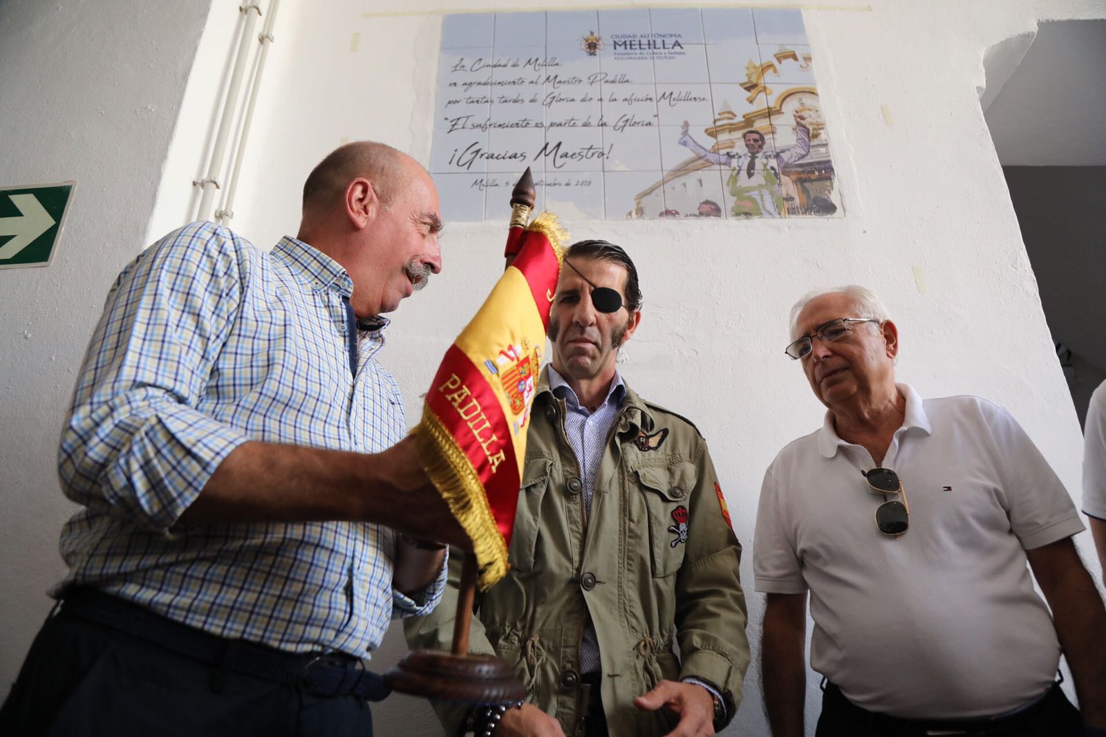 Melilla homenajea a Juan José Padilla
