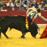Zaragoza, martes 9 de octubre de 2018. Novillos de El Parralejo y Carriquiri para Pablo Mora, Francisco de Manuel y Manuel Diosleguarde