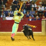 Zaragoza, martes 9 de octubre de 2018. Novillos de El Parralejo y Carriquiri para Pablo Mora, Francisco de Manuel y Manuel Diosleguarde