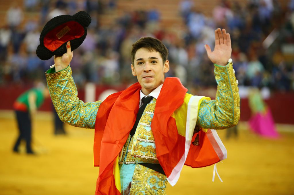 Zaragoza, martes 9 de octubre de 2018. Novillos de El Parralejo y Carriquiri para Pablo Mora, Francisco de Manuel y Manuel Diosleguarde