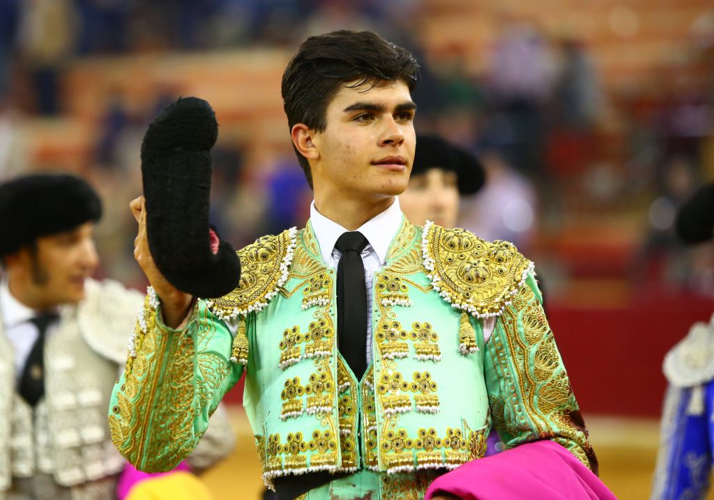 Zaragoza, martes 9 de octubre de 2018. Novillos de El Parralejo y Carriquiri para Pablo Mora, Francisco de Manuel y Manuel Diosleguarde