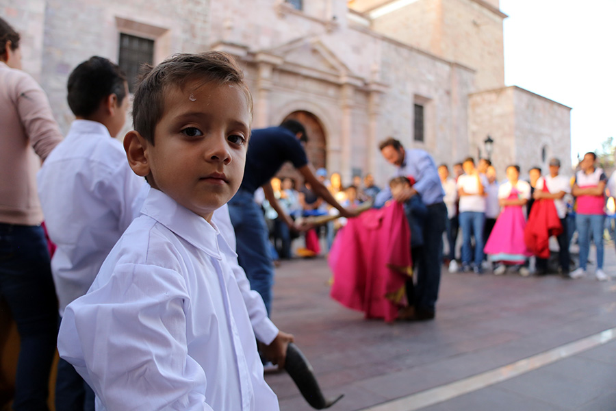 Aguascalientes - Clase de práctica de Antonio Ferrera con los jóvenes aficionados