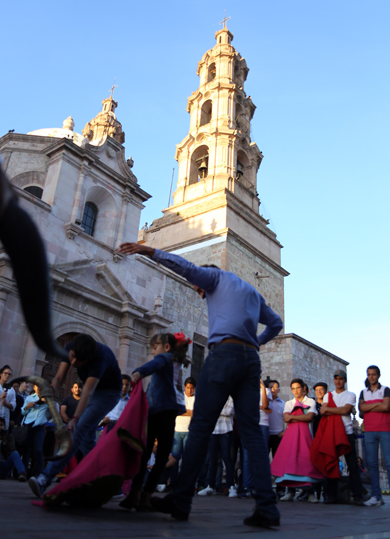 Aguascalientes - Clase de práctica de Antonio Ferrera con los jóvenes aficionados