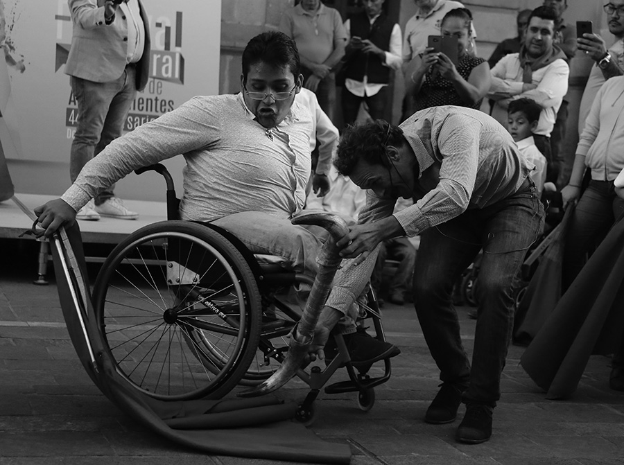 Aguascalientes - Clase de práctica de Antonio Ferrera con los jóvenes aficionados