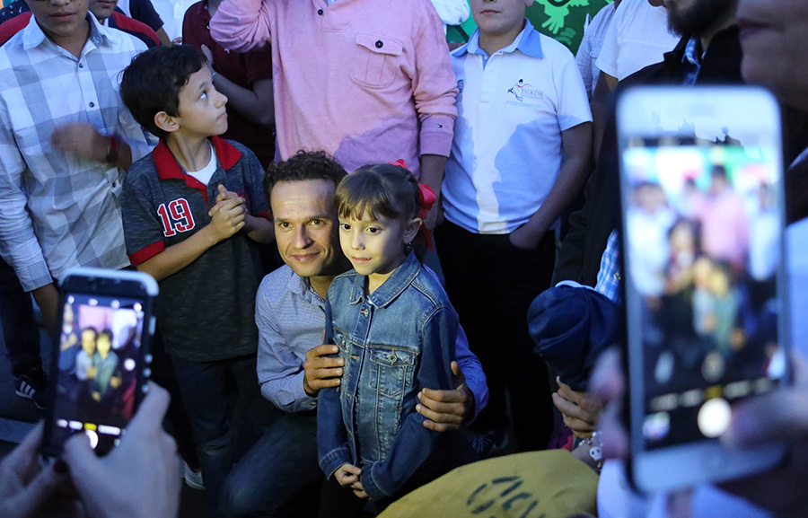 Aguascalientes - Clase de práctica de Antonio Ferrera con los jóvenes aficionados