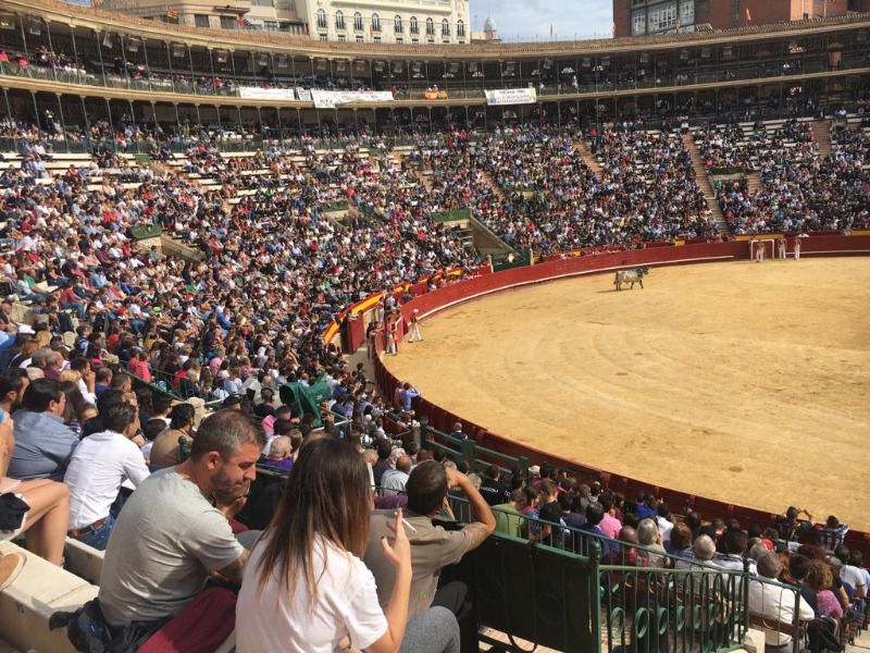 Ambientazo en el primer acto del Día de la Tauromaquia