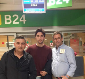 David Bolsico rumbo Perú