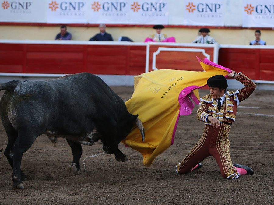 Irapuato (México) - El Zapata arma la Revolución saliendo a hombros en Irapuato, Armillita y Cartagena pasean oreja