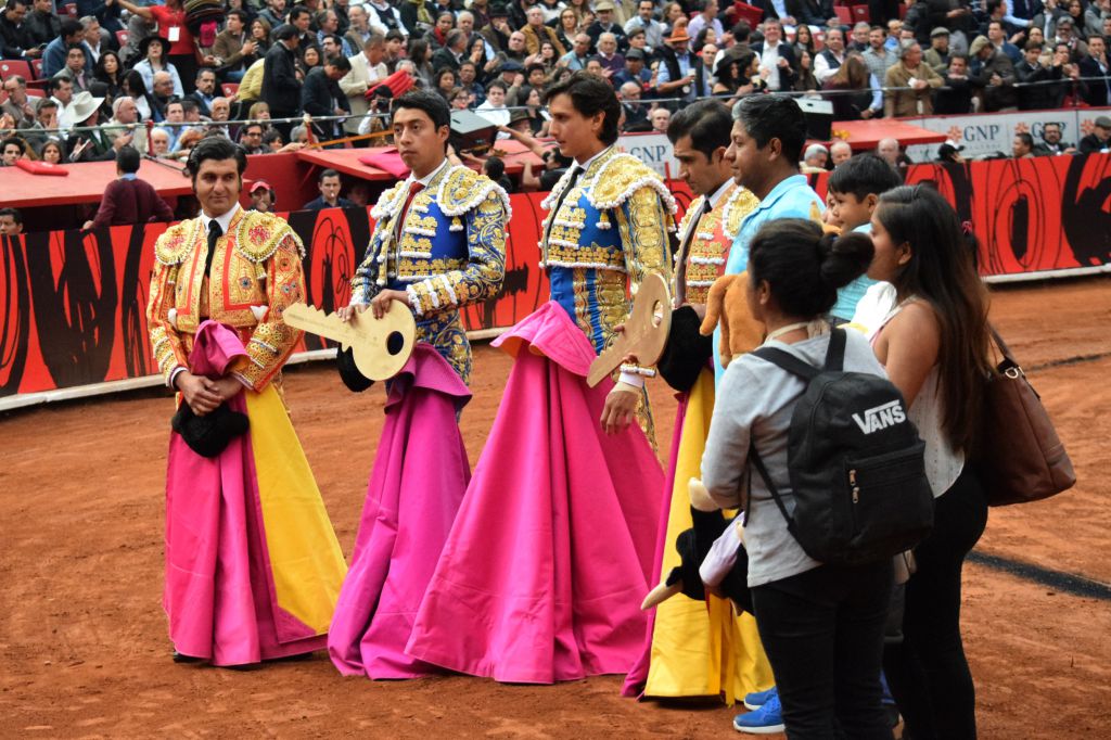 México DF. 12 de diciembre de 2018. Corrida Guadalupana