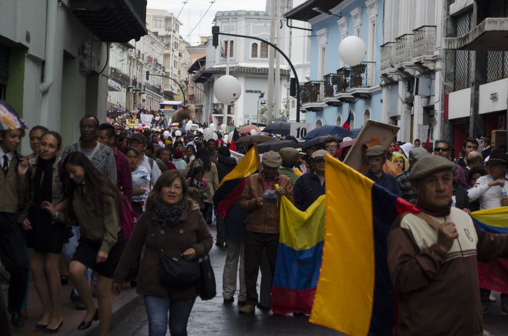 Quito sale a la calle para reclamar el regreso de los toros