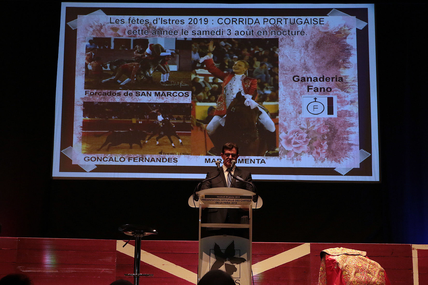 Presentación Feria de Istres 2019. Viernes 25 de enero de 2019