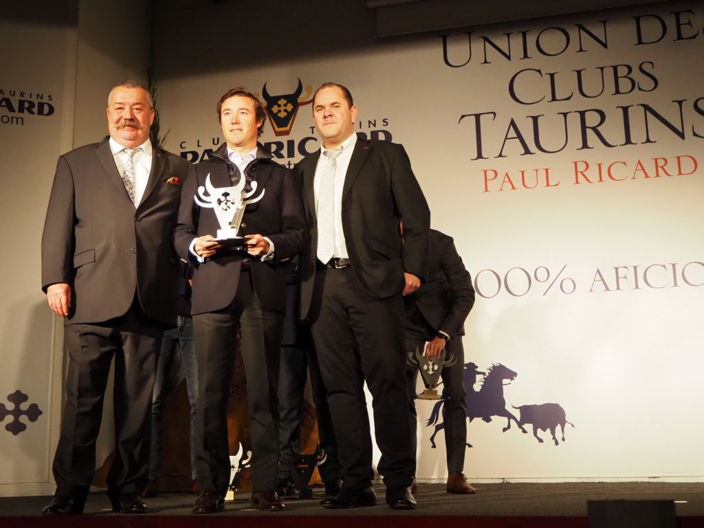 Entrega de premios de la Unión de los Clubes Taurinos Paul Ricard. 26 de enero de 2019