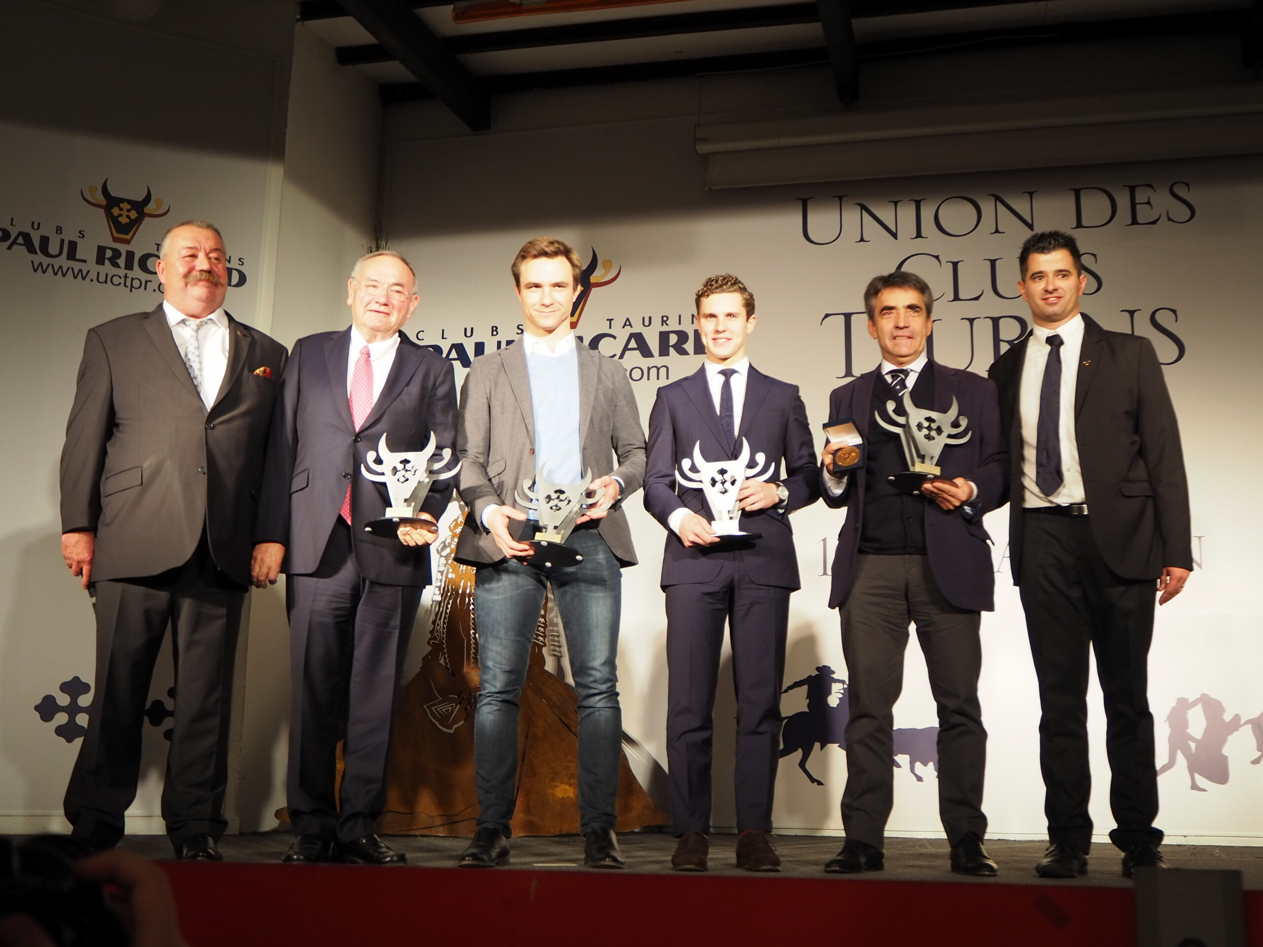 Entrega de premios de la Unión de los Clubes Taurinos Paul Ricard. 26 de enero de 2019