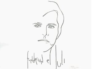 Nueva imagen corportativa de la Fundación El Juli. El diseño es obra del artista estadounidense Robert Ryan.