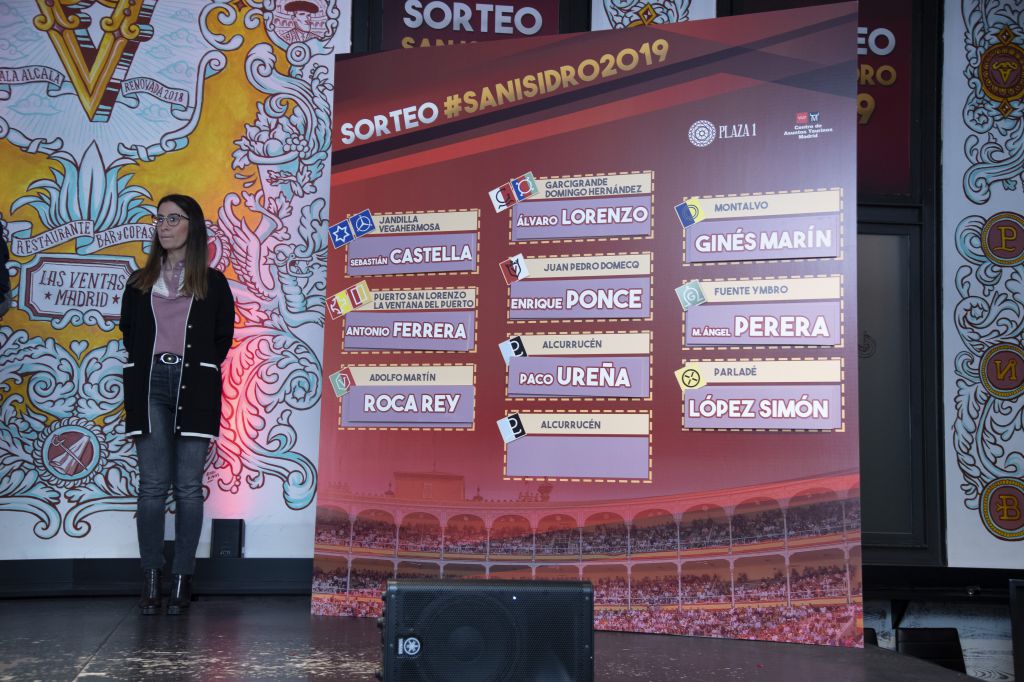 Sorteo San Isidro 2019