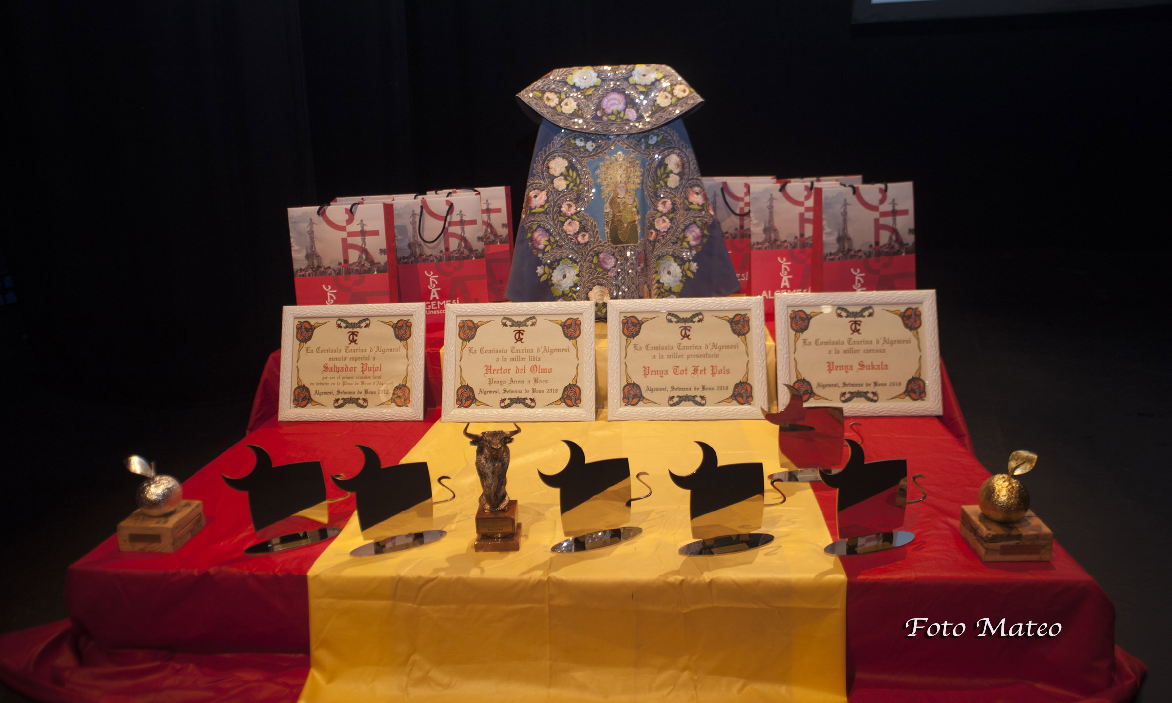 Entrega de premios Algemesí 2018. Viernes 8 de fenrero de 2019