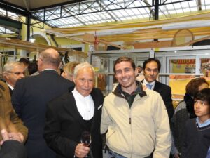 El maestro José Julio y el matador Nuno Casquinha.