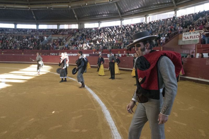 Victorinos en la corrida benéfica de La Flecha