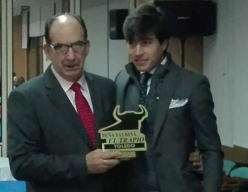 Álvaro Lorenzo, premio al triunfador del año en Toledo