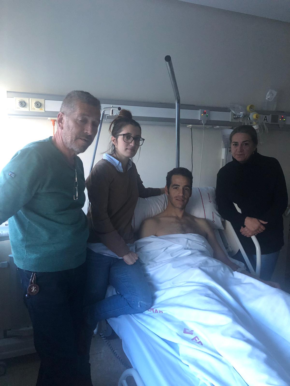 Pepe Moral: descartada la rotura de ligamentos en la rodilla
