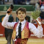 Borja Collado, tras la cogida sufrida en las Fallas de 2019.