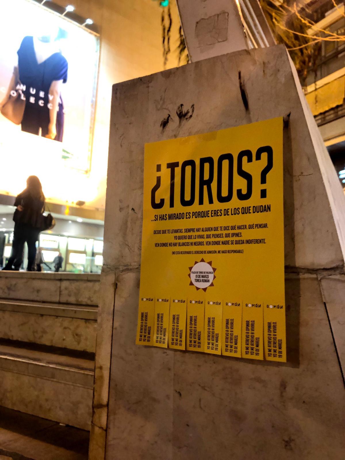 Román Collado reivindica la Tauromaquia en las calles de Valencia