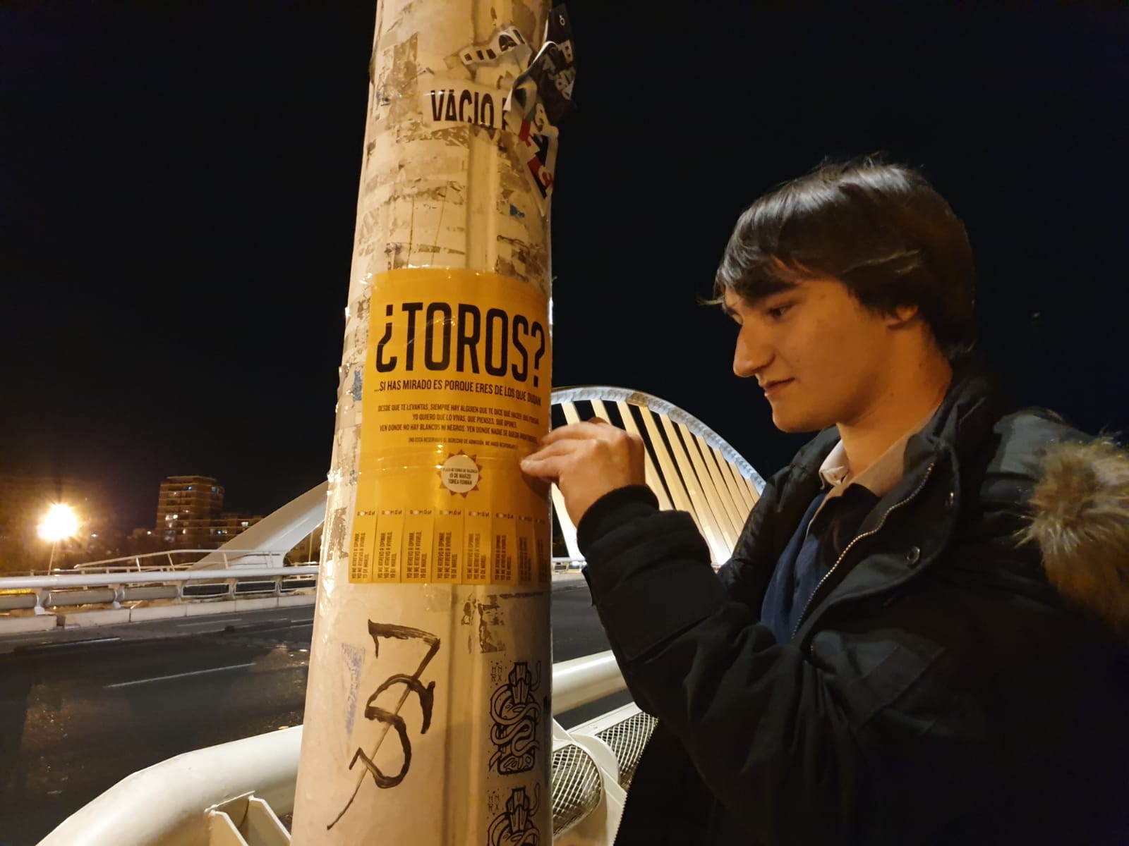 Román Collado reivindica la Tauromaquia en las calles de Valencia