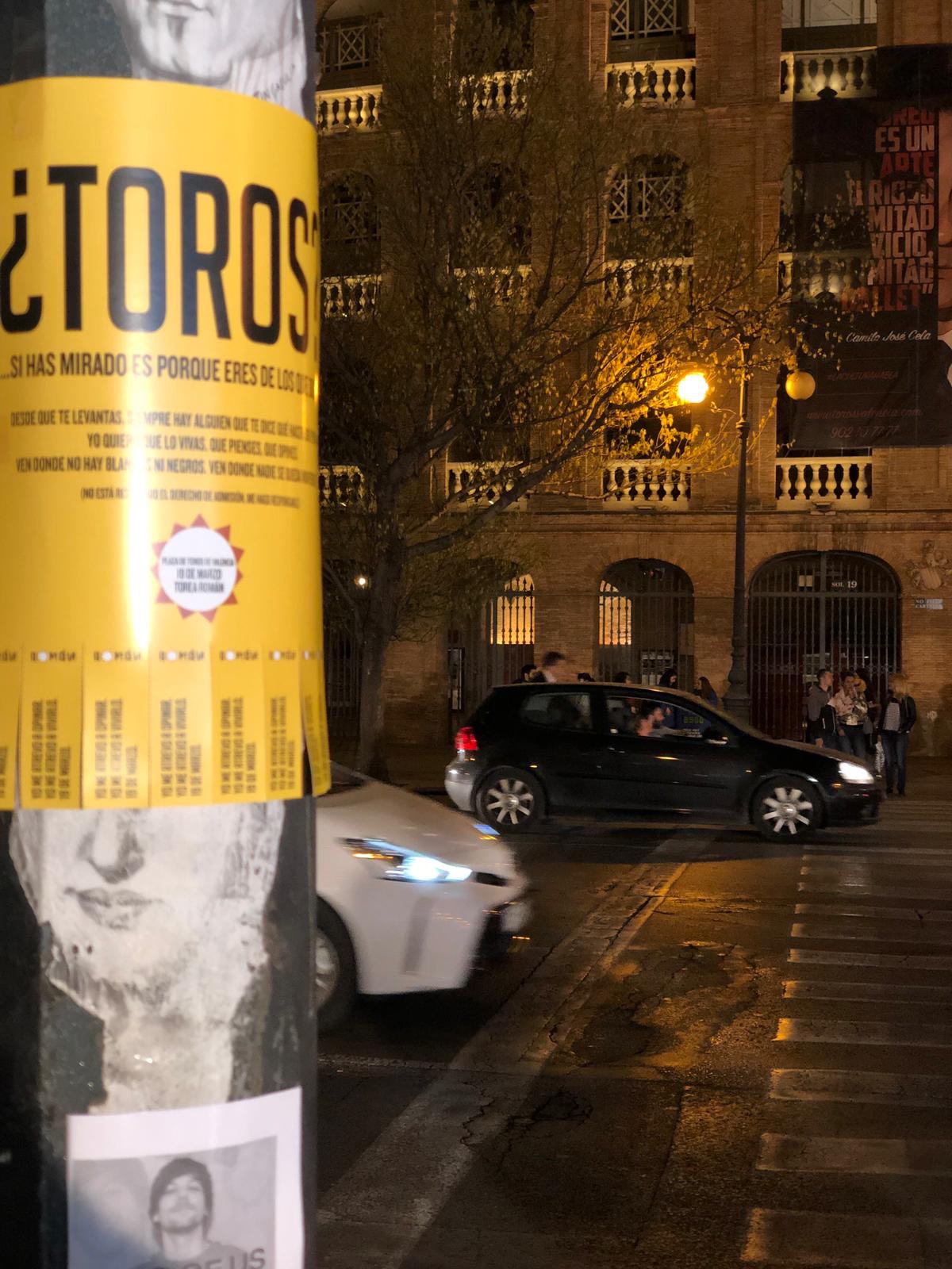 Román Collado reivindica la Tauromaquia en las calles de Valencia