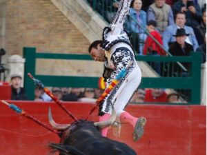 Cogida de Enrique Ponce